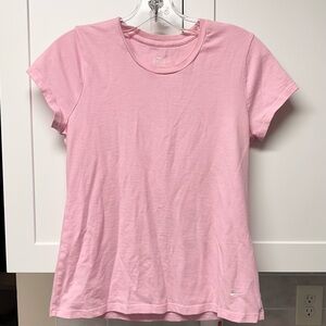 NIKE Dri-Fit Pink Short Sleeve Tee M